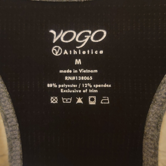 Women's Vogo Athletica Tank Top Size Medium - Picture 3 of 3